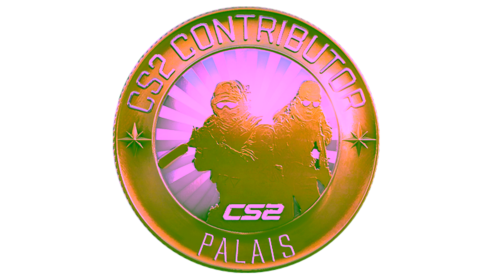 Display for Palais Map Coin