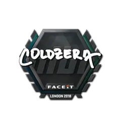 Sticker coldzera London 2018