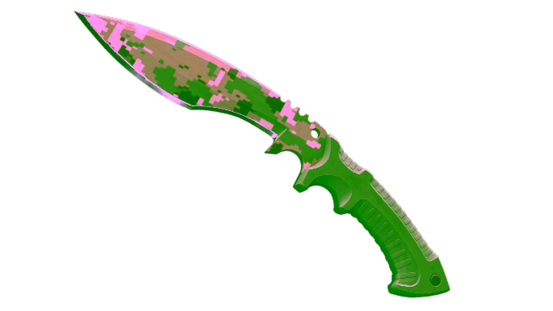 Display for ★ StatTrak™ Kukri Knife | Forest DDPAT (Factory New)