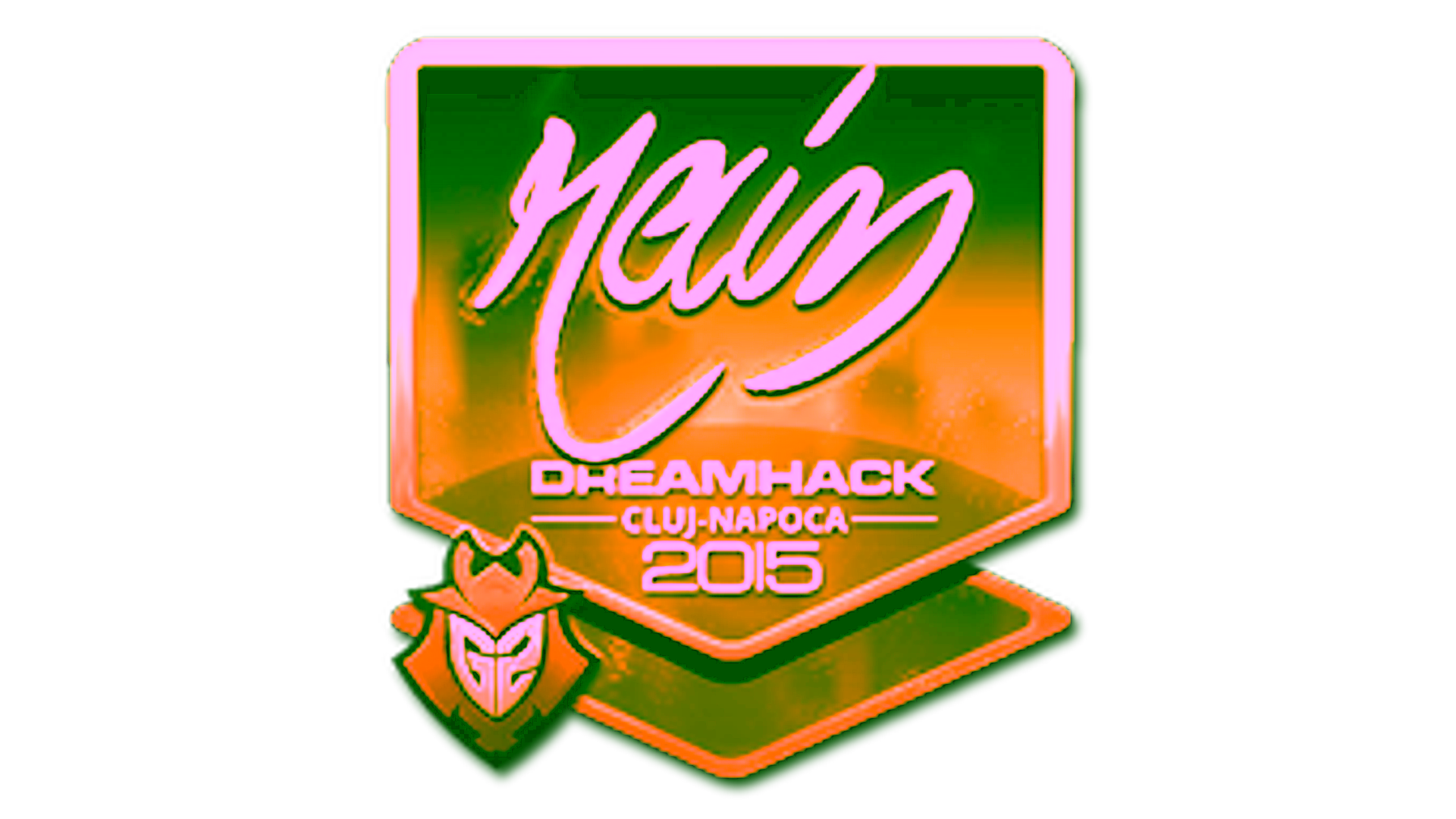 Affichage pour Sticker | rain (Gold) | Cluj-Napoca 2015