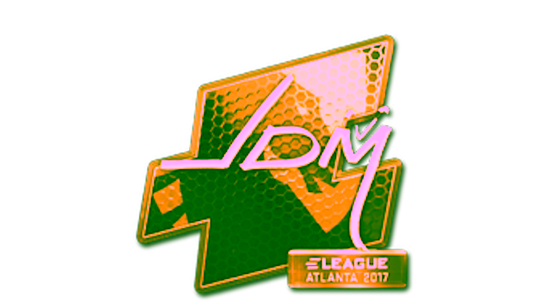 Rodyti Sticker | jdm64 (Gold) | Atlanta 2017