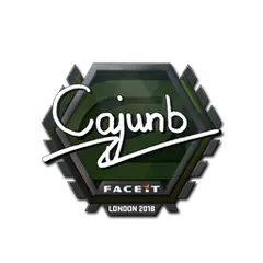 Sticker cajunb London 2018