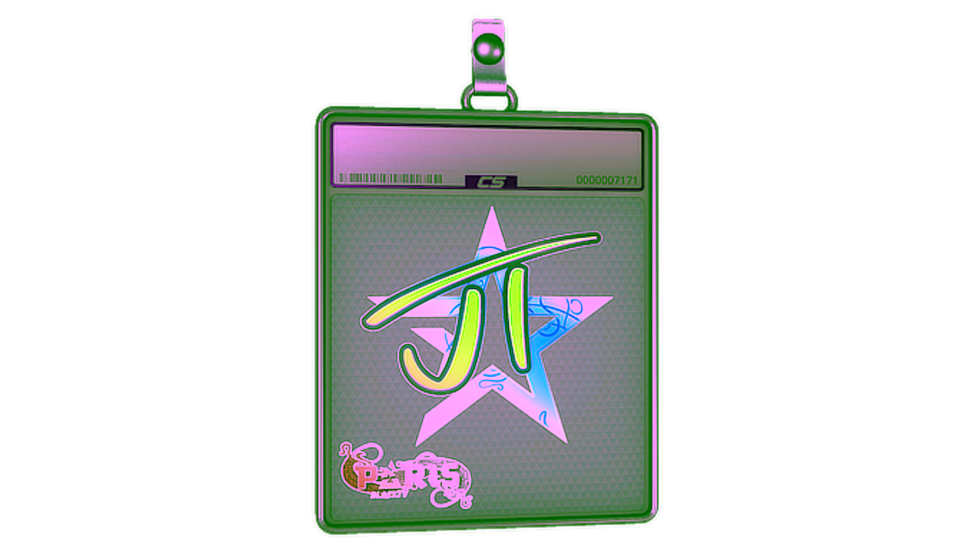 Display for Sticker Slab | JT (Holo) | Paris 2023