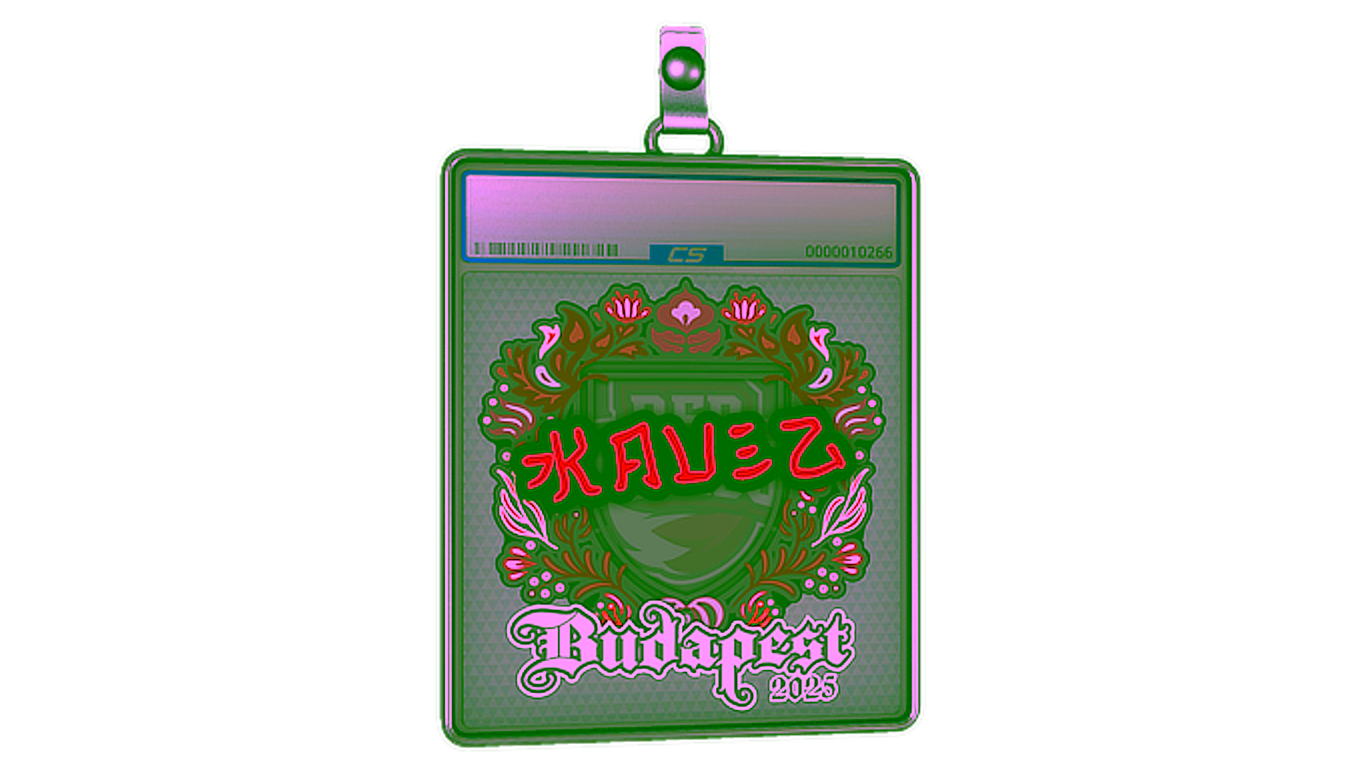 Display for Sticker Slab | kauez | Budapest 2025