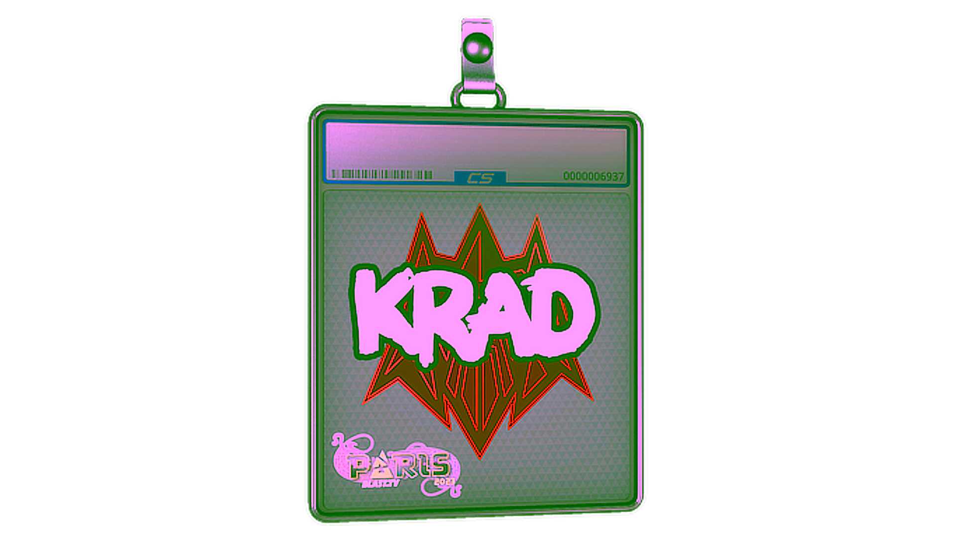 عرض لـ Sticker Slab | Krad | Paris 2023