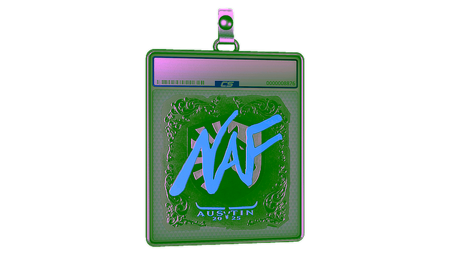 Display for Sticker Slab | NAF (Foil) | Austin 2025