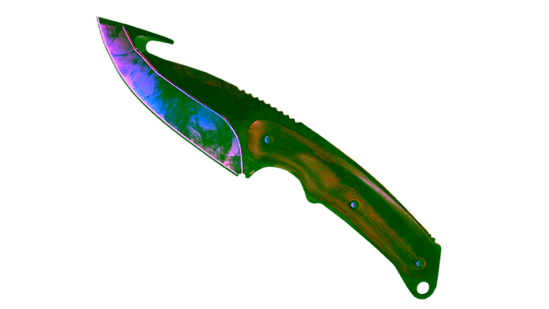 Display for ★ StatTrak™ Gut Knife | Marble Fade (Minimal Wear)