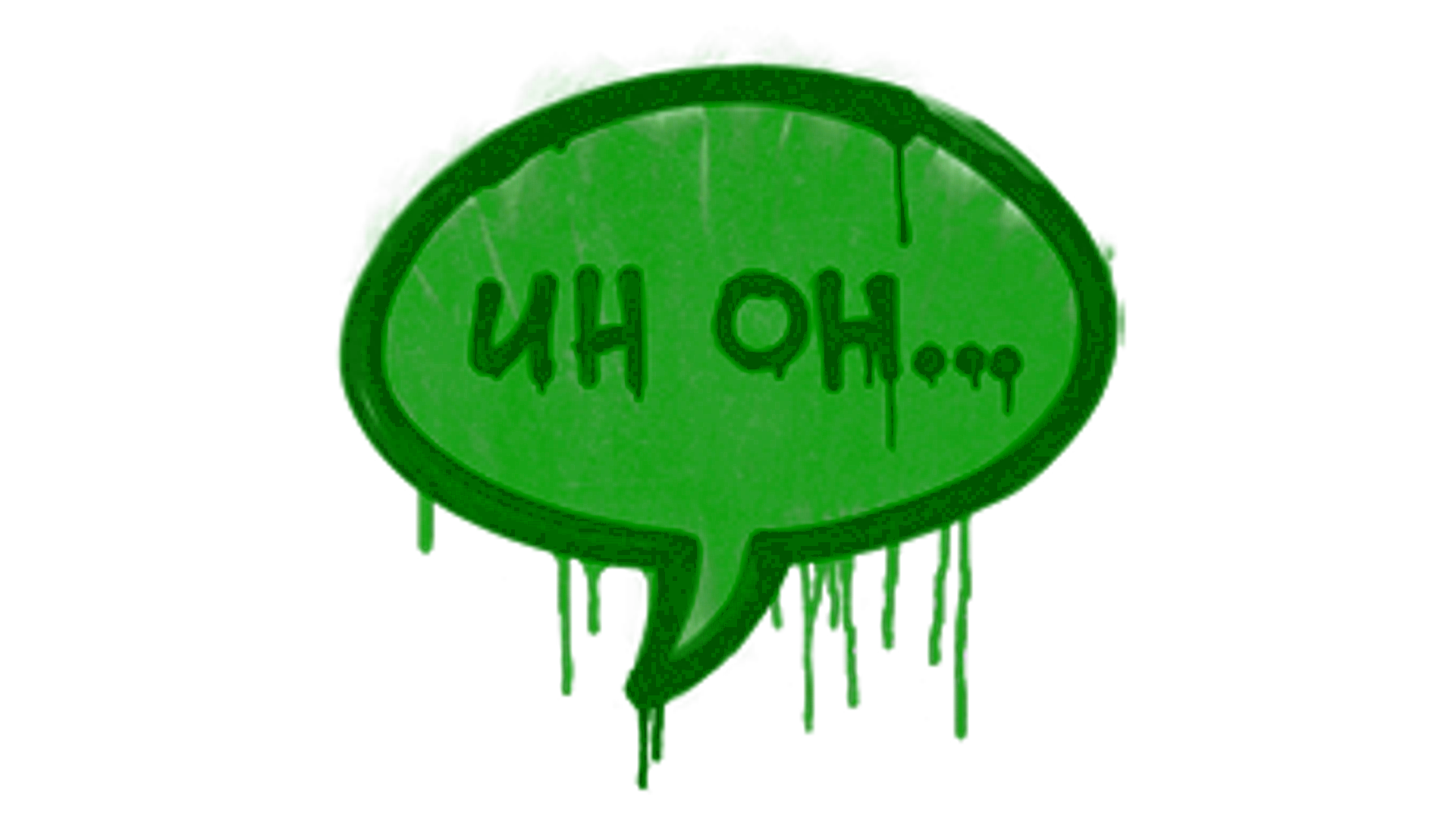 Дисплей для Sealed Graffiti | Uh Oh (Jungle Green)