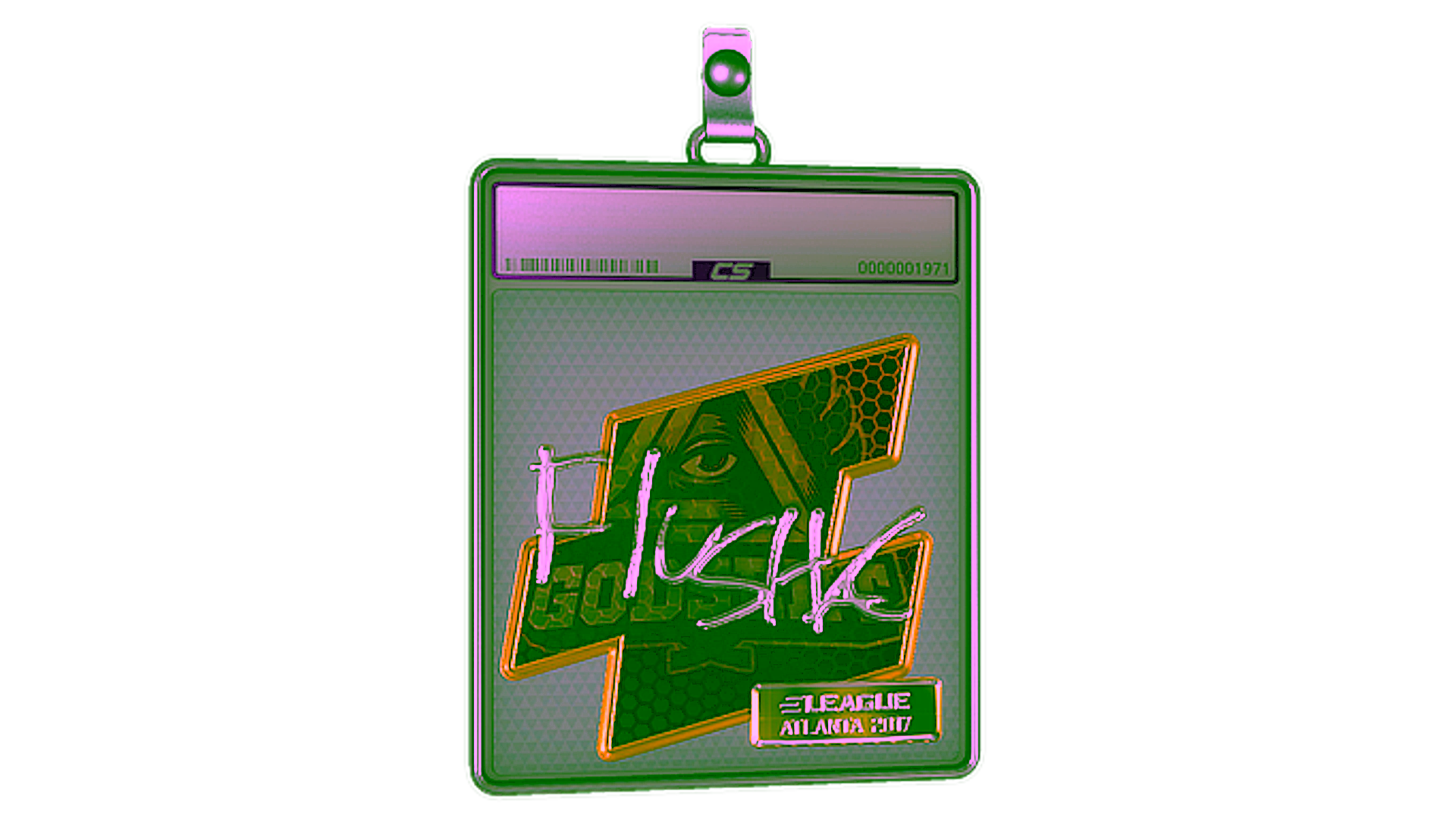 Anzeige für Sticker Slab | flusha (Foil) | Atlanta 2017