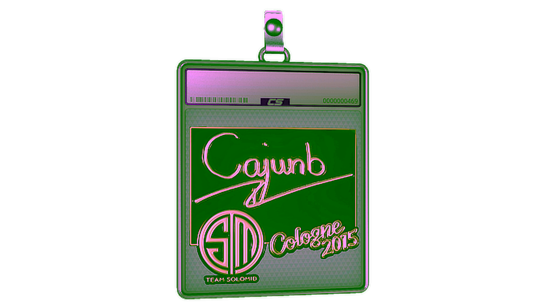Display for Sticker Slab | cajunb (Gold) | Cologne 2015