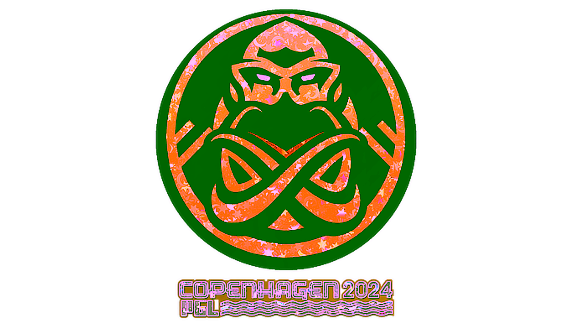 Affichage pour Sticker | ENCE (Glitter) | Copenhagen 2024