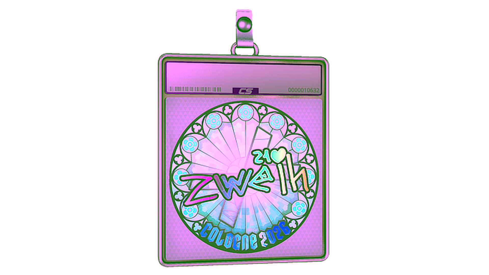 Display for Sticker Slab | zweih (Holo) | Cologne 2026