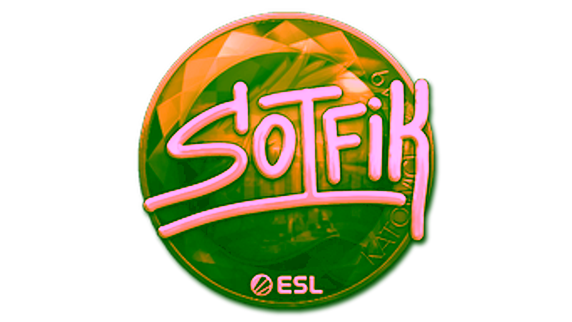 Display for Sticker | S0tF1k (Gold) | Katowice 2019