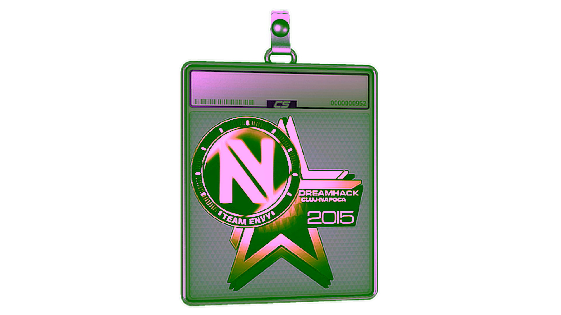 Display for Sticker Slab | Team EnVyUs (Gold) | Cluj-Napoca 2015
