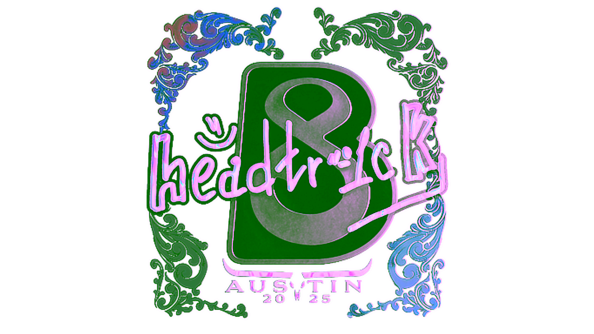 Display for Sticker | headtr1ck (Holo) | Austin 2025