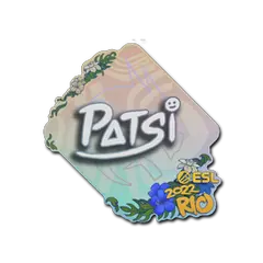Sticker Patsi Rio 2022