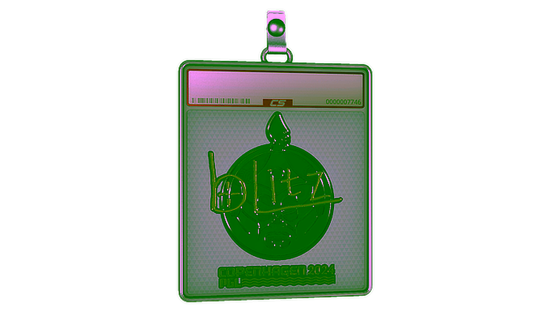 Wyświetl dla Sticker Slab | bLitz (Gold) | Copenhagen 2024