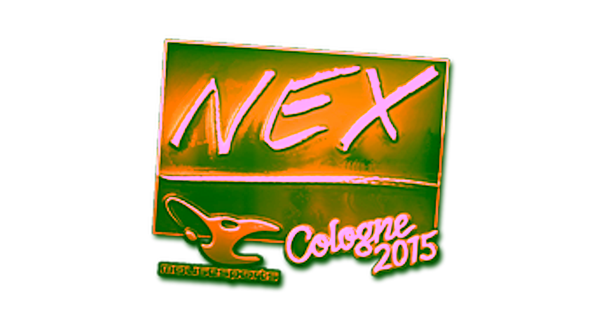 Display for Sticker | nex (Gold) | Cologne 2015