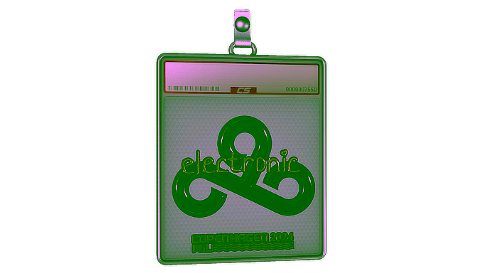 Дисплей для Sticker Slab | electronic (Gold) | Copenhagen 2024