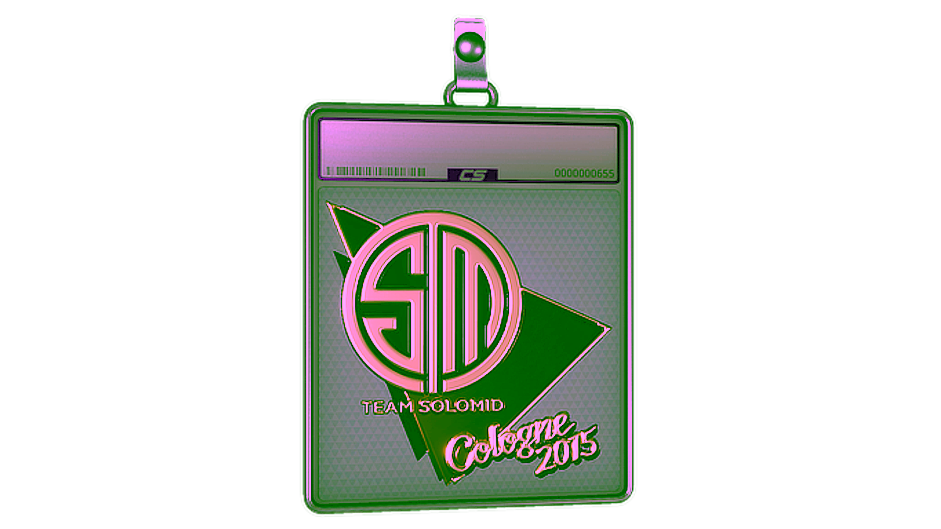 Visar för Sticker Slab | Team SoloMid (Gold) | Cologne 2015
