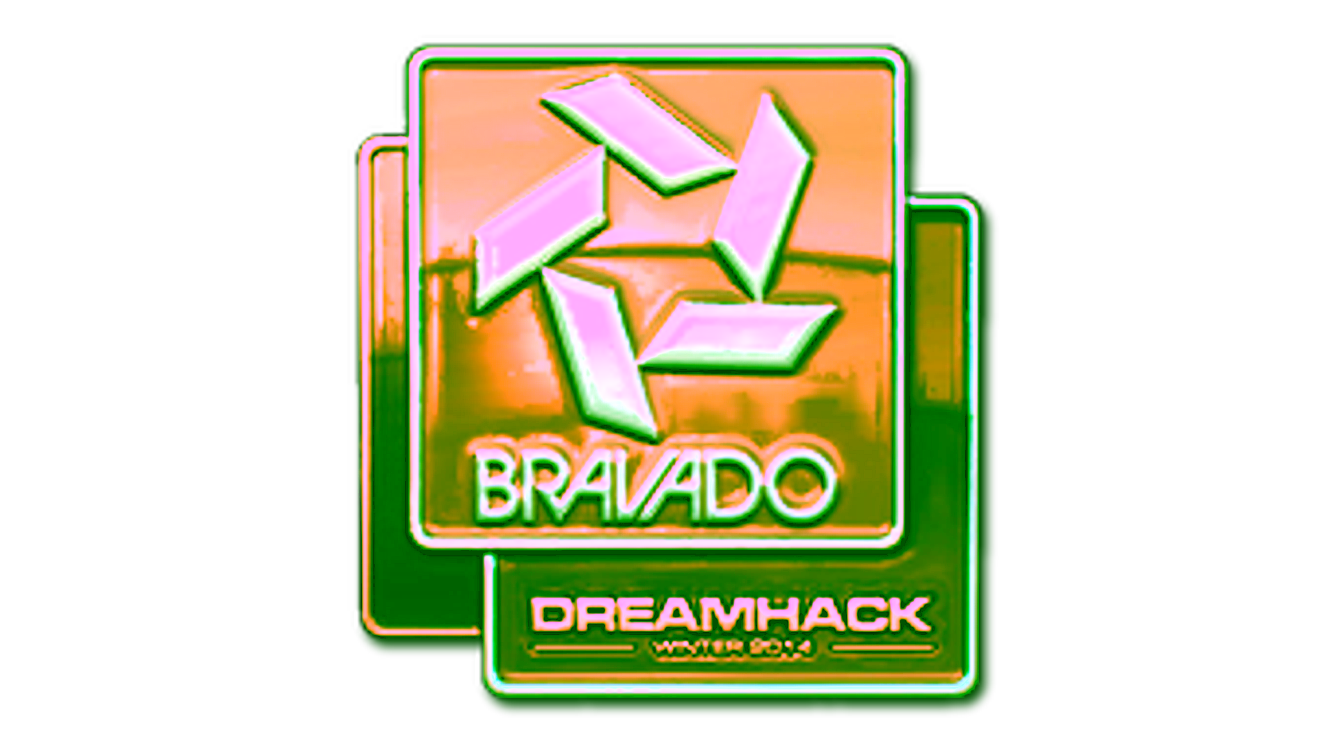 Affichage pour Sticker | Bravado Gaming (Gold) | DreamHack 2014