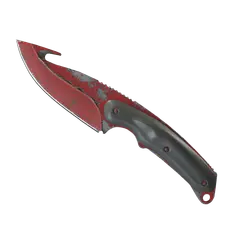 ★ Gut Knife | Crimson Web (Well-Worn)