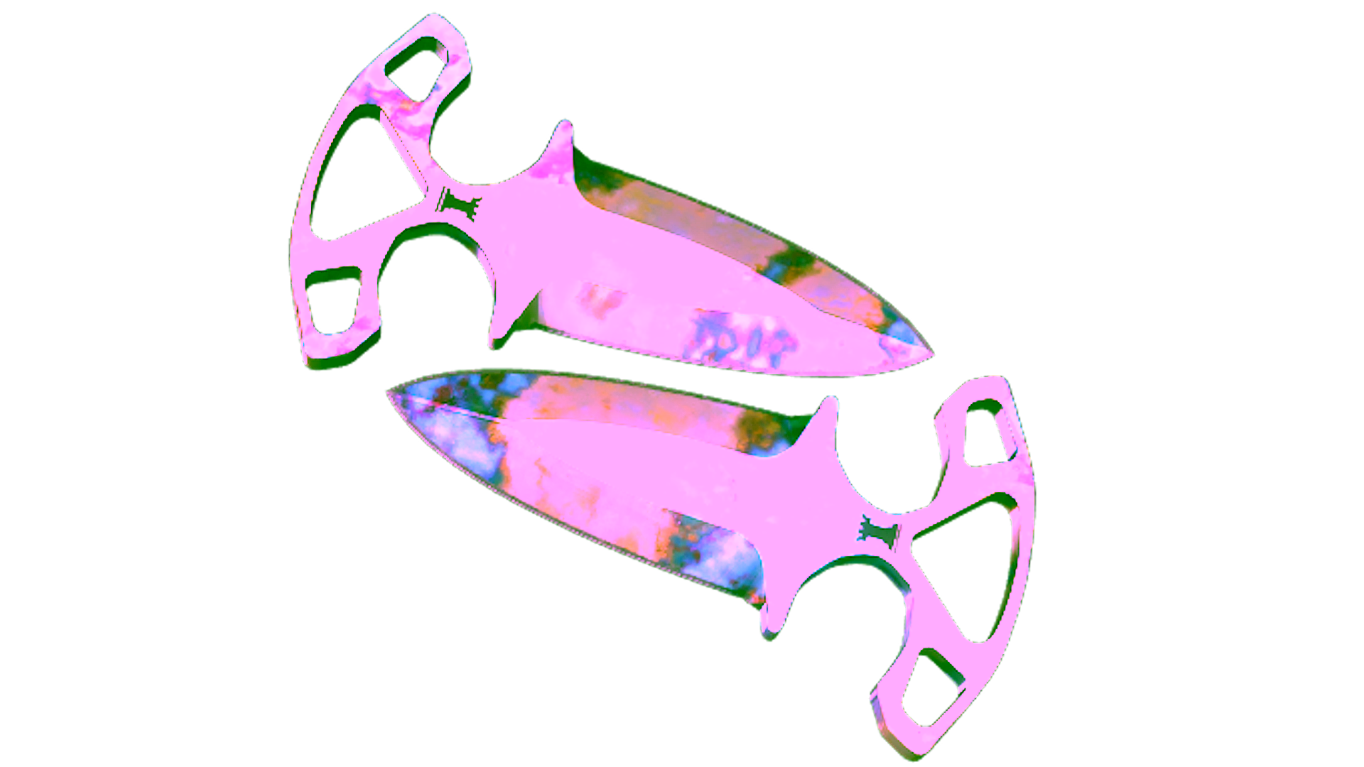 عرض لـ ★ Shadow Daggers | Case Hardened (Minimal Wear)