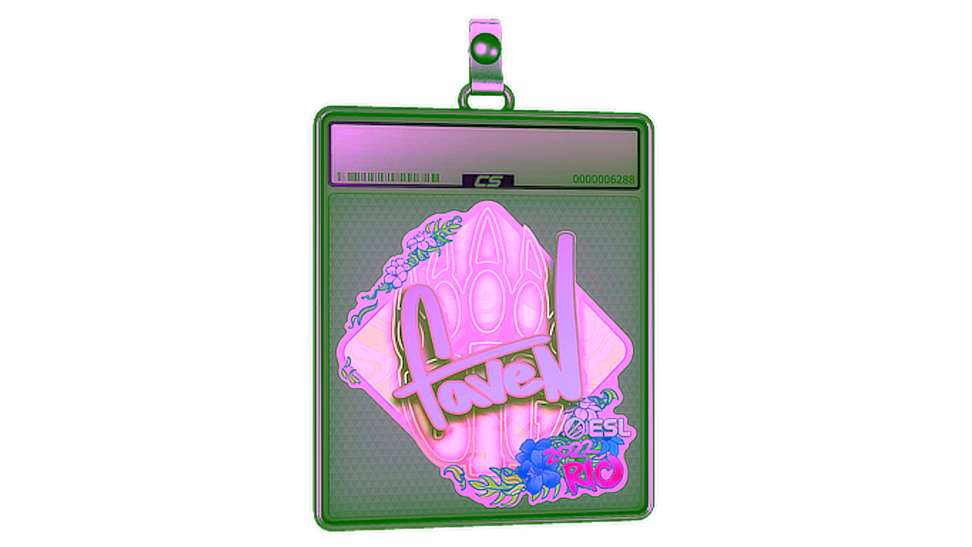 Exibição para Sticker Slab | faveN (Holo) | Rio 2022