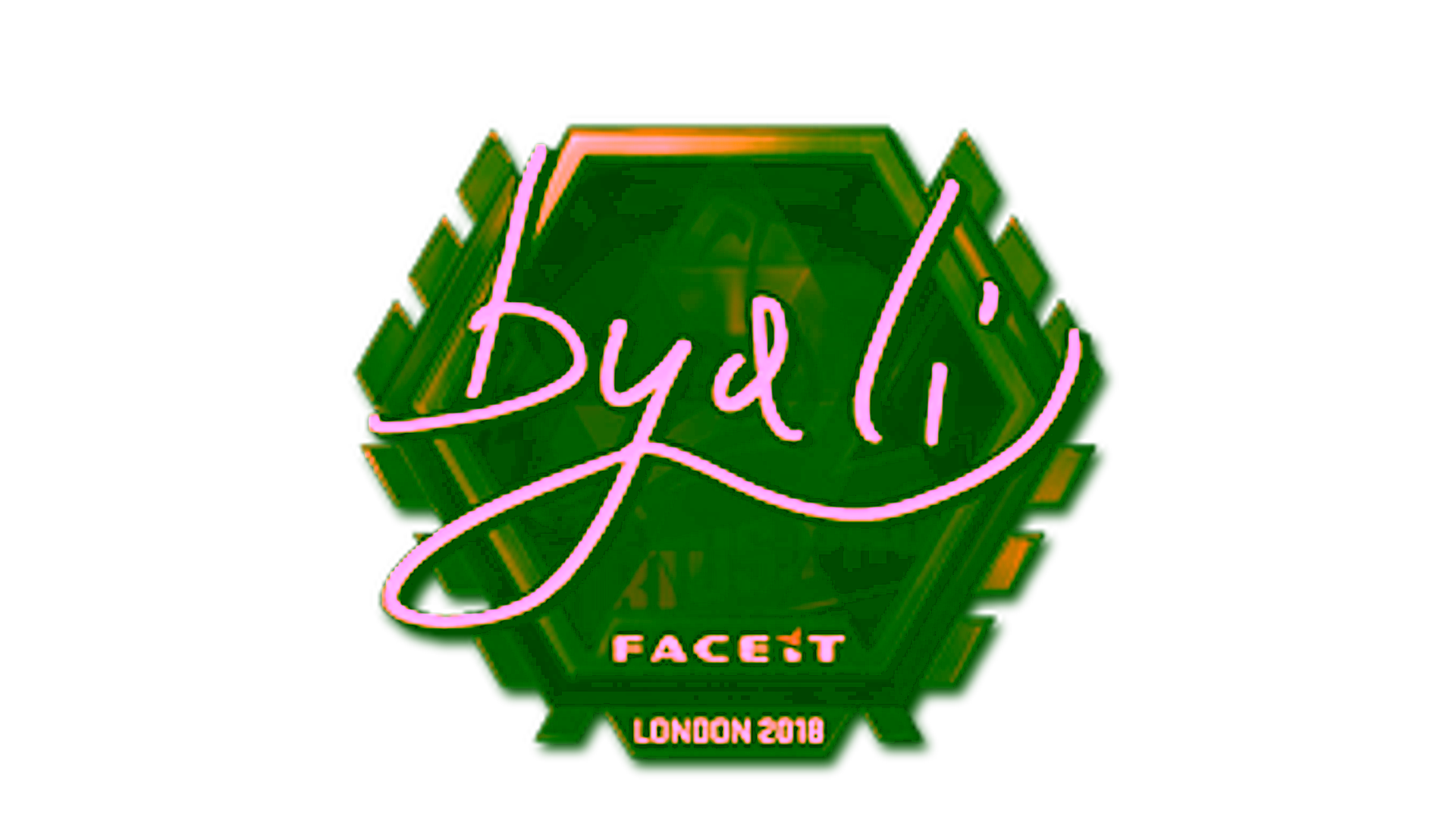 Sticker | byali (Gold) | London 2018 için görüntü