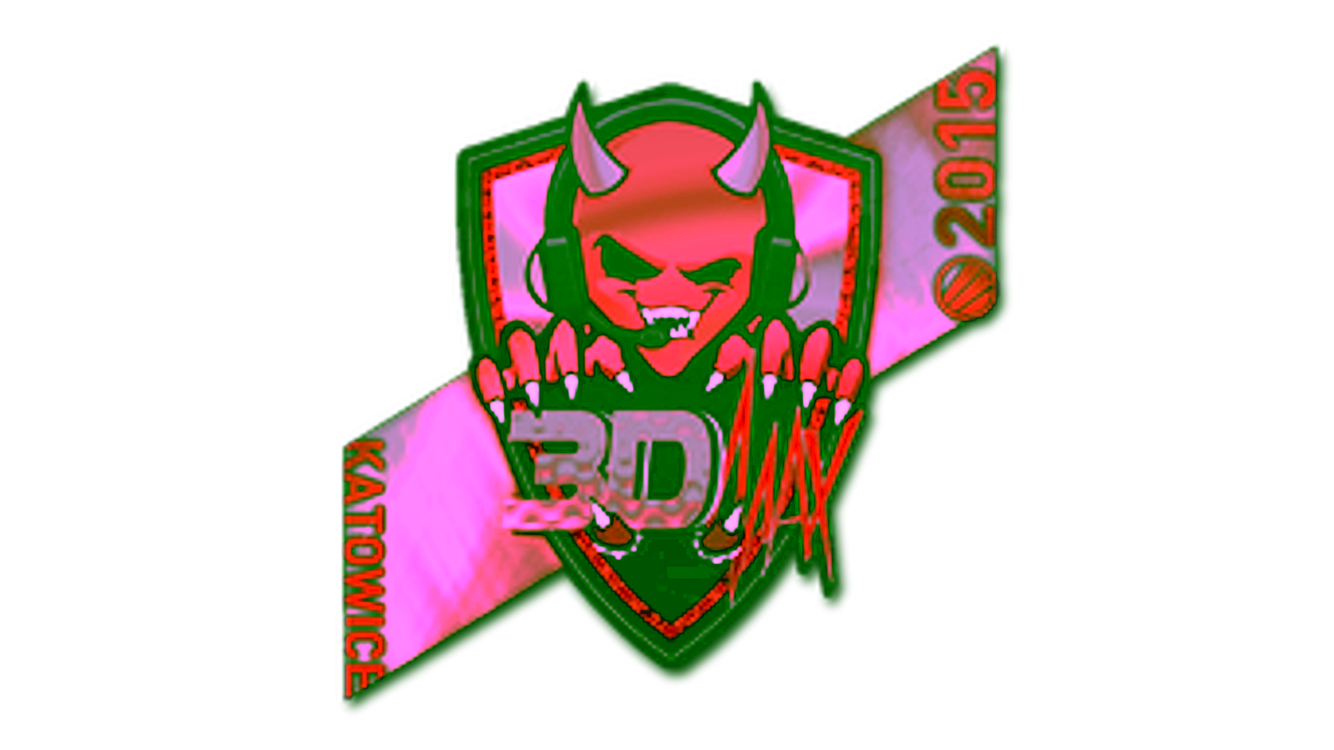 Visar för Sticker | 3DMAX (Holo) | Katowice 2015