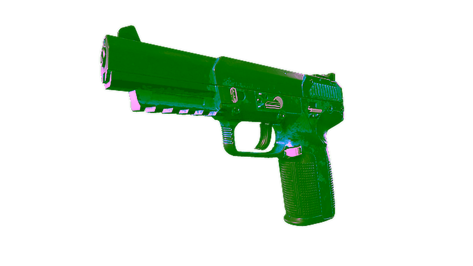 Display for Souvenir Five-SeveN | Sky Blue (Battle-Scarred)