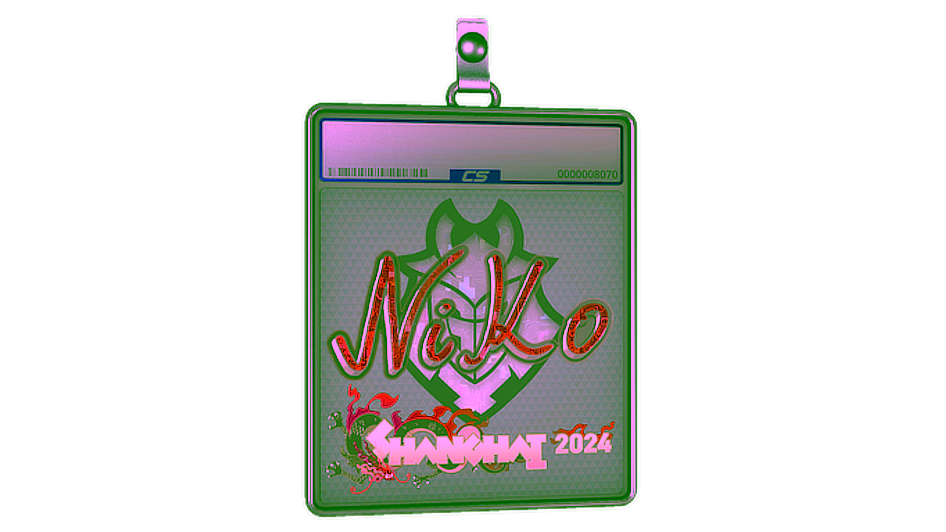 Дисплей для Sticker Slab | NiKo (Glitter) | Shanghai 2024