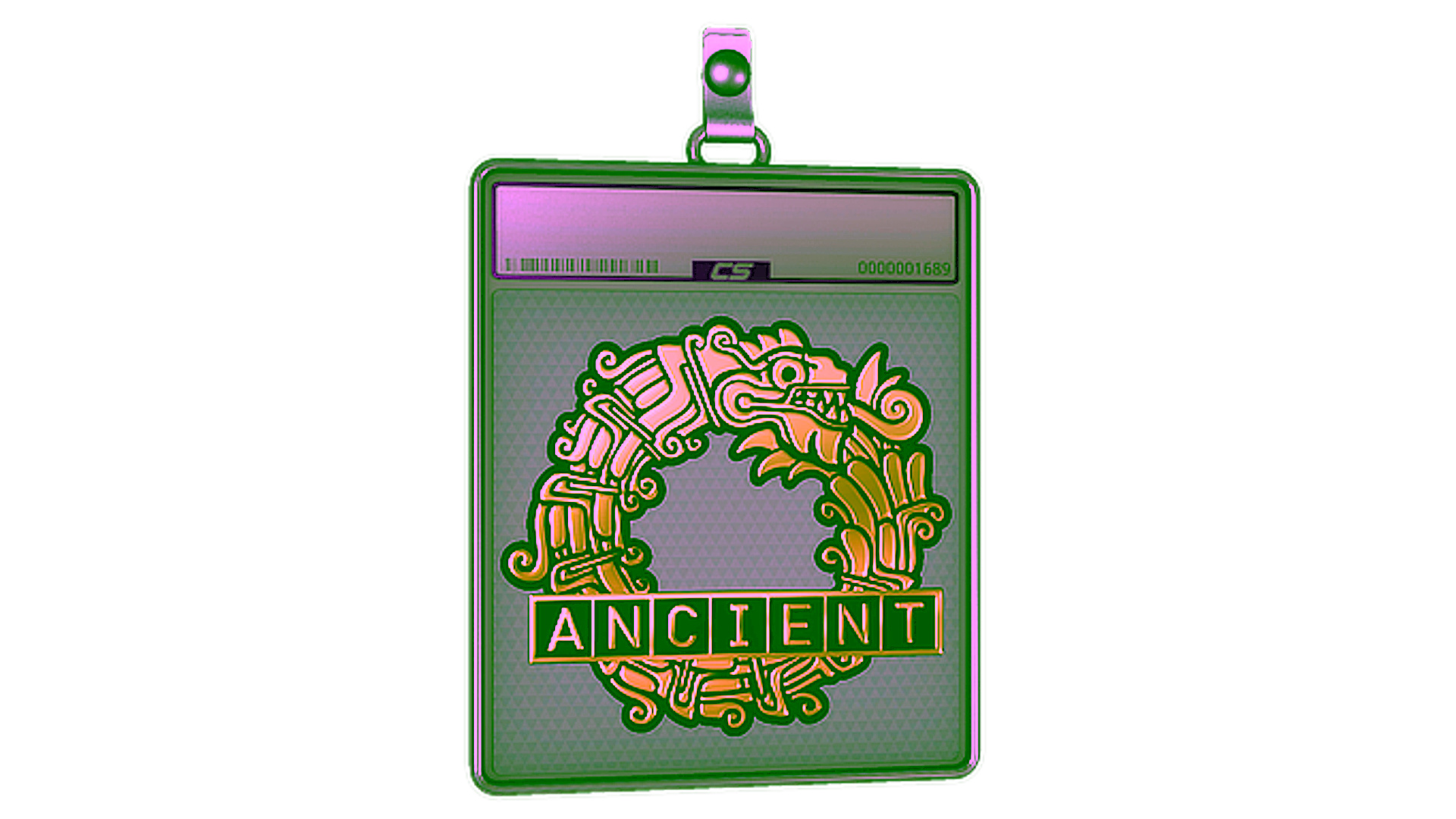 Anzeige für Sticker Slab | Ancient (Gold)