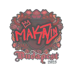 Sticker Maka Budapest 2025