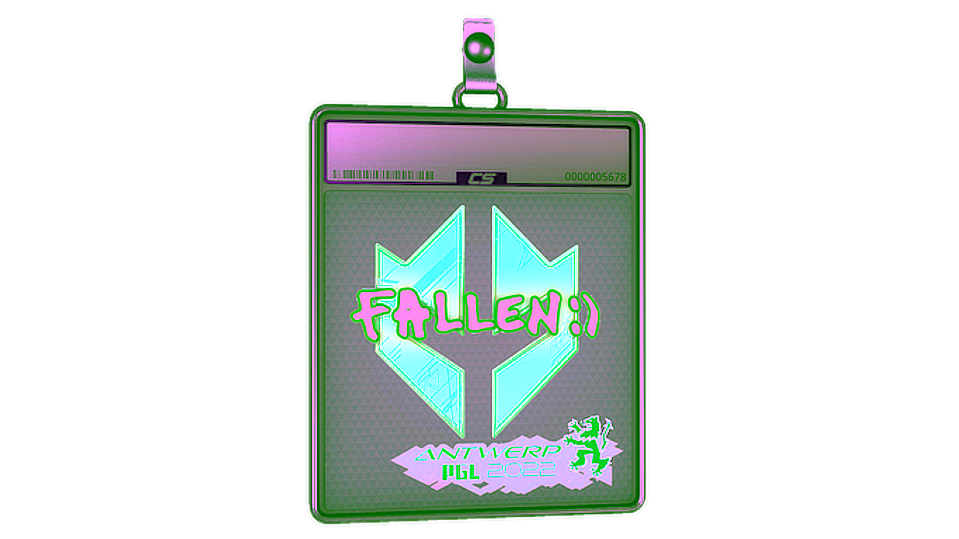 Rodyti Sticker Slab | FalleN (Holo) | Antwerp 2022