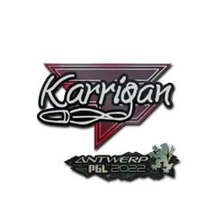 Sticker karrigan Antwerp 2022