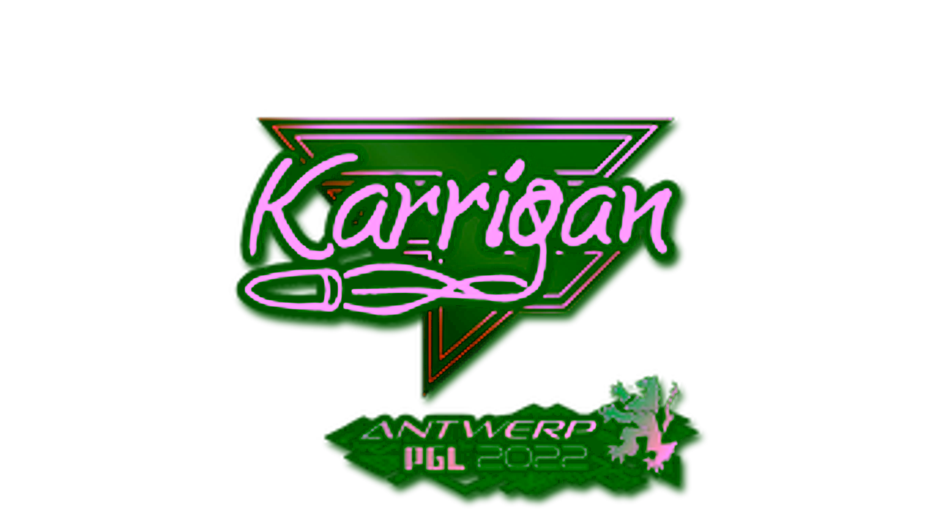 Exibição para Sticker | karrigan | Antwerp 2022