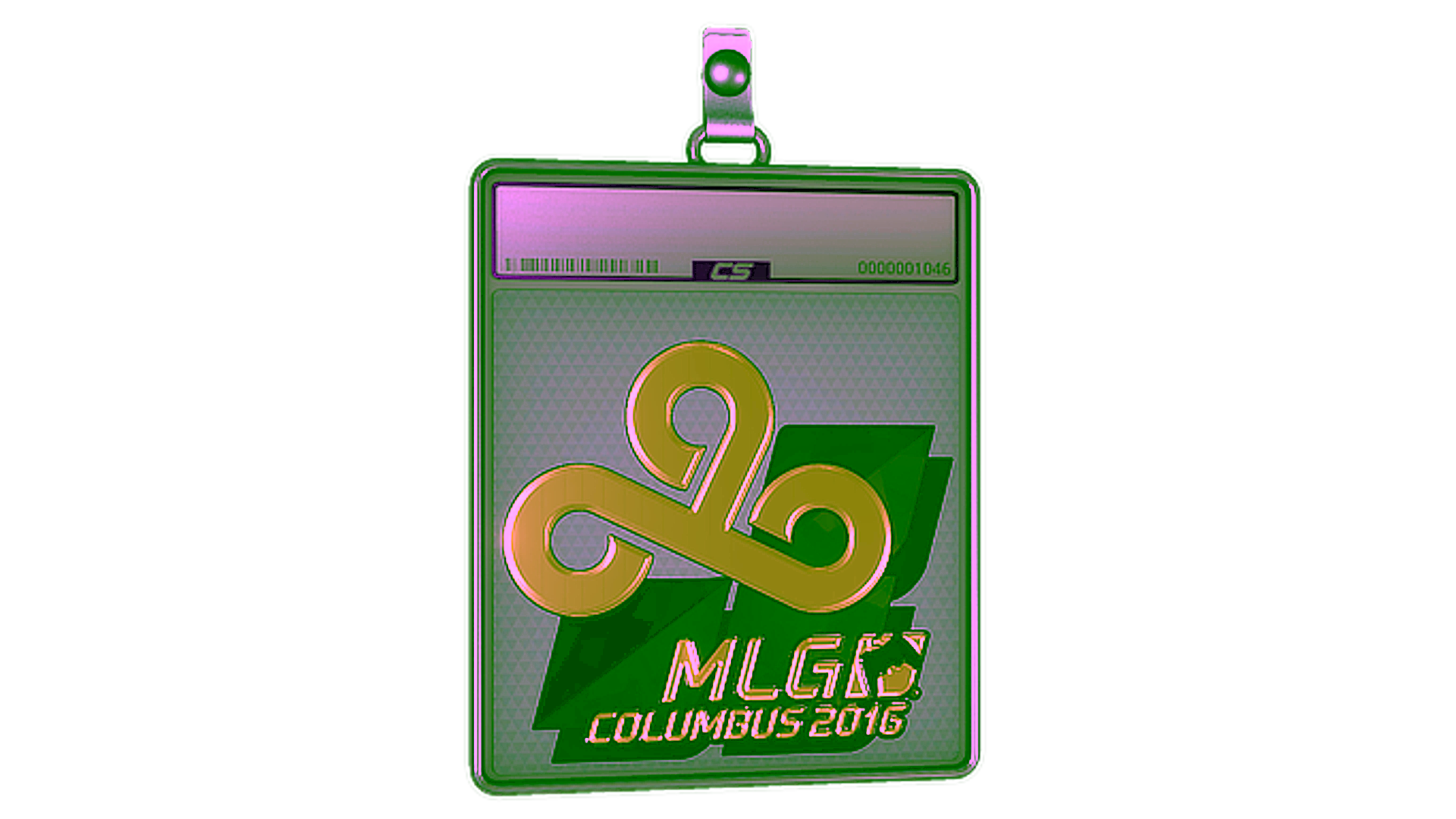 Display for Sticker Slab | Cloud9 (Gold) | MLG Columbus 2016