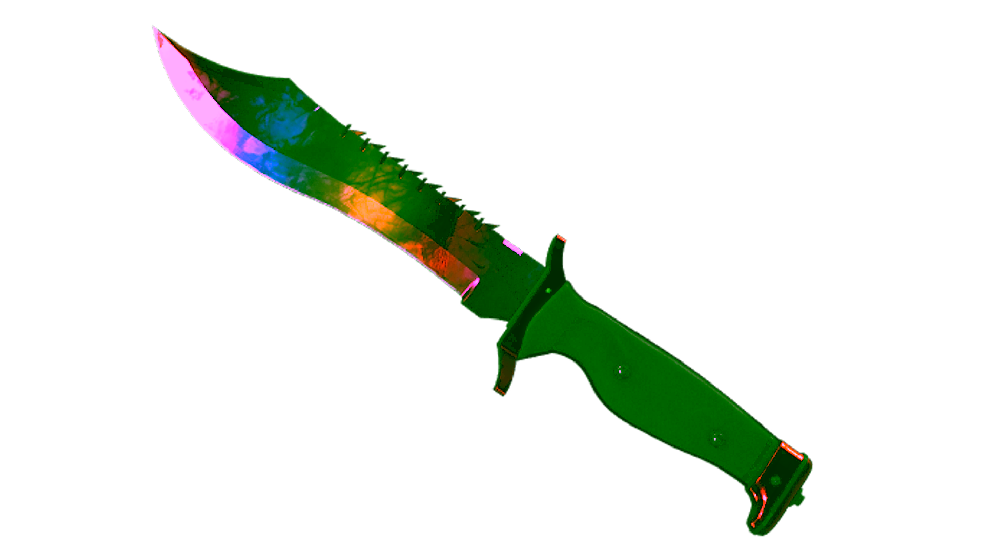Display for ★ StatTrak™ Bowie Knife | Marble Fade (Minimal Wear)