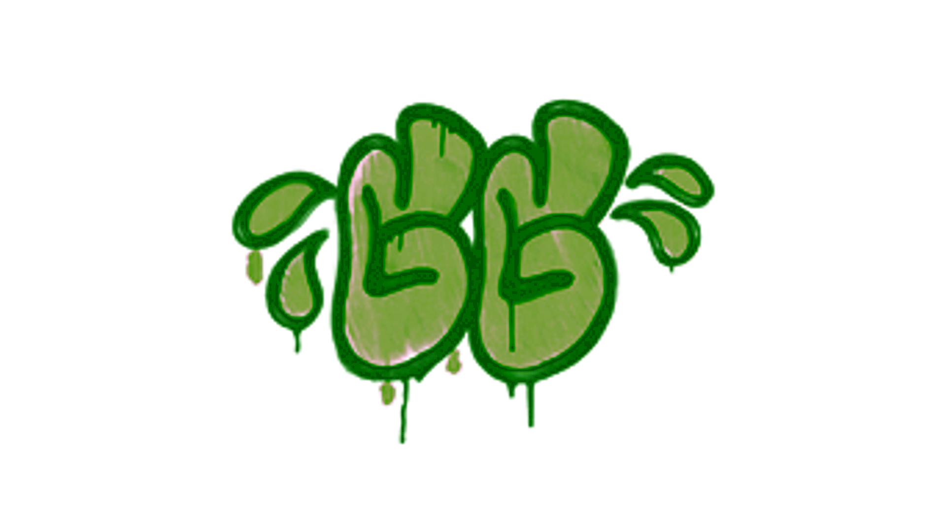 Display for Sealed Graffiti | GGWP (Battle Green)