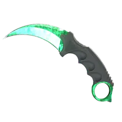 ★ StatTrak™ Karambit | Gamma Doppler Emerald (Factory New)