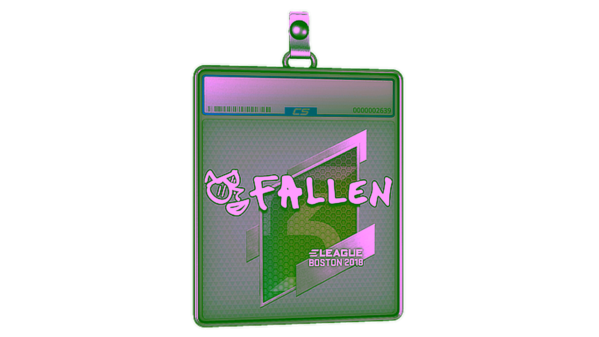 Display for Sticker Slab | FalleN | Boston 2018