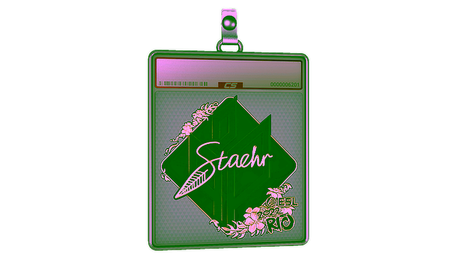 Display for Sticker Slab | Staehr (Gold) | Rio 2022