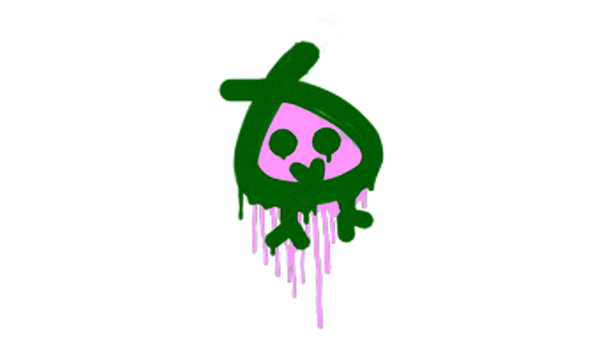 Display for Sealed Graffiti | Little Bock (Shark White)