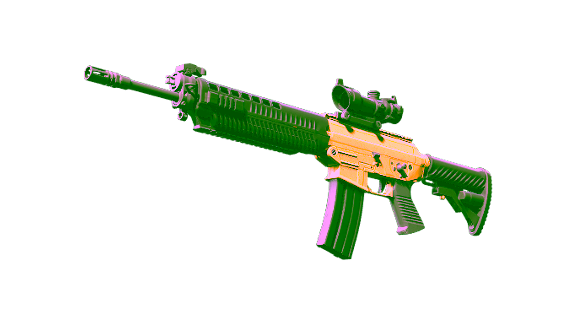 Display for Souvenir SG 553 | Bulldozer (Factory New)