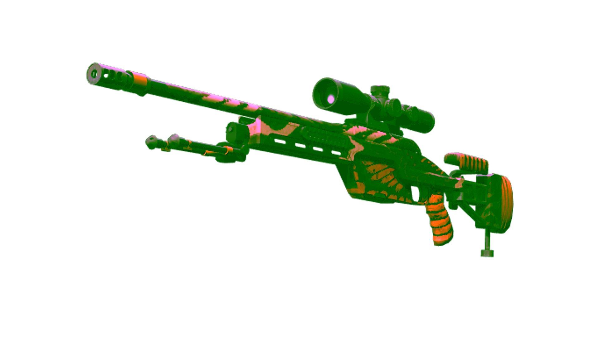 Display for StatTrak™ SSG 08 | Death's Head (Minimal Wear)