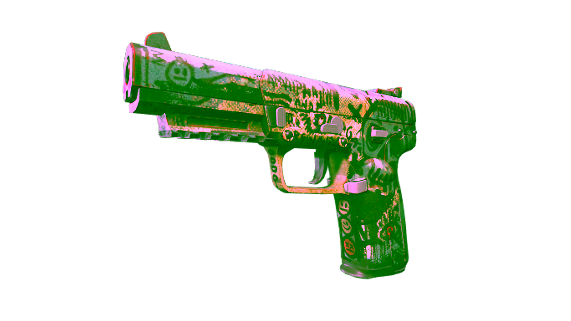 Дисплей для StatTrak™ Five-SeveN | Scrawl (Battle-Scarred)