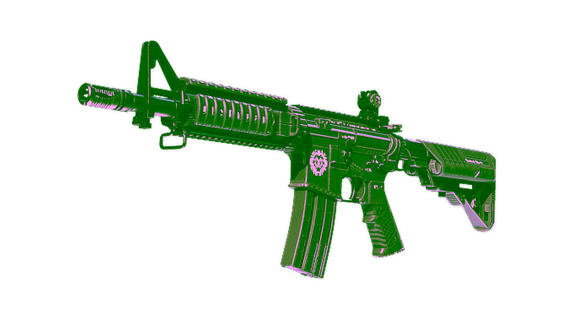 Display for M4A4 | Dark Operative (Well-Worn)