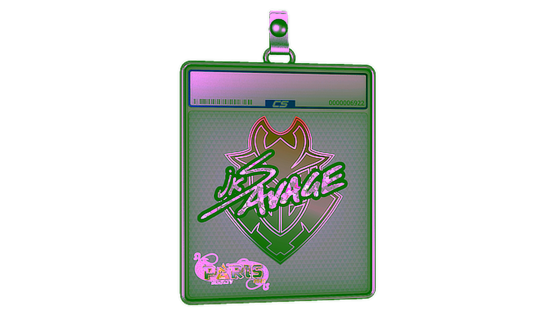 Display for Sticker Slab | jks (Glitter) | Paris 2023