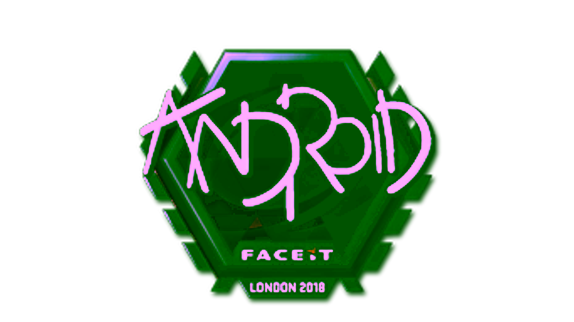 Rodyti Sticker | ANDROID (Foil) | London 2018